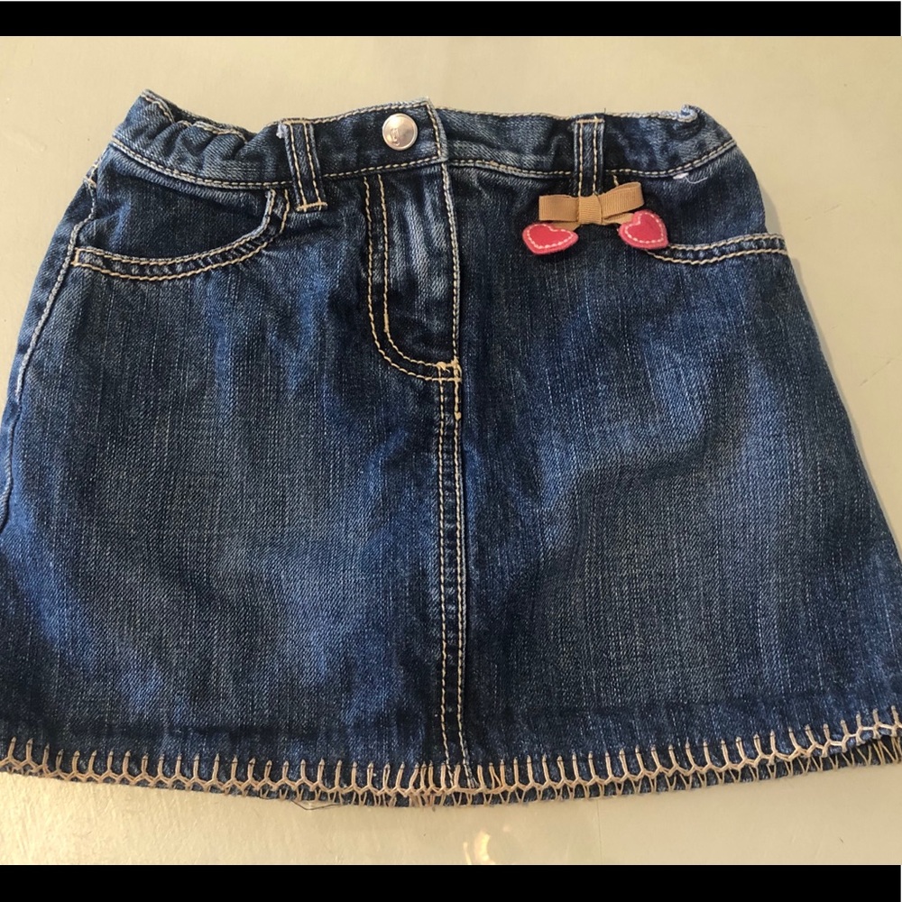 Girls Gymboree Skirt/Skort with hem details